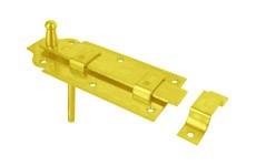 STRAIGHT LATCH WITH FLAT LOCK BOLT AND PASSAGE